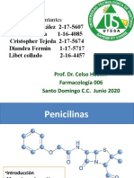 Clasificacion de Las Penicilinas