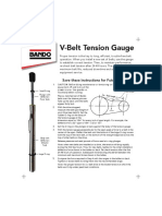 1206 - Bando V Belt Tension Gauge Instructions 2017 10 09 PDF