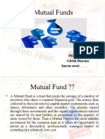 Mutual Funds: Presented By: Girish Sharma Imran Soori