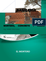 Mortero, Concreto y Acero - Semana 3 PDF