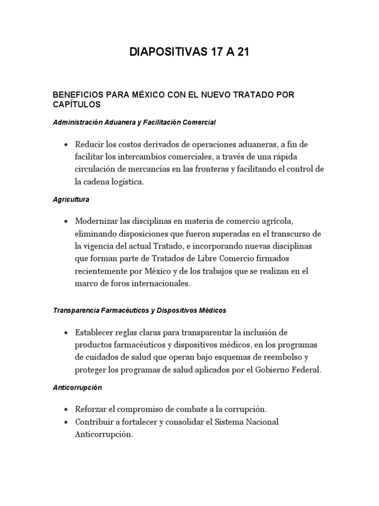 T Mec | PDF | Tratado de Libre Comercio Norteamericano | México