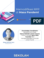 Memodifikasi RPP Di Masa Pandemi