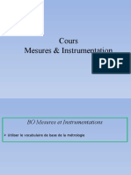 Cours Mesures & Instrumentation