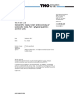 Standard For Measurement and Monitoring of Underwater Noise Part I 648