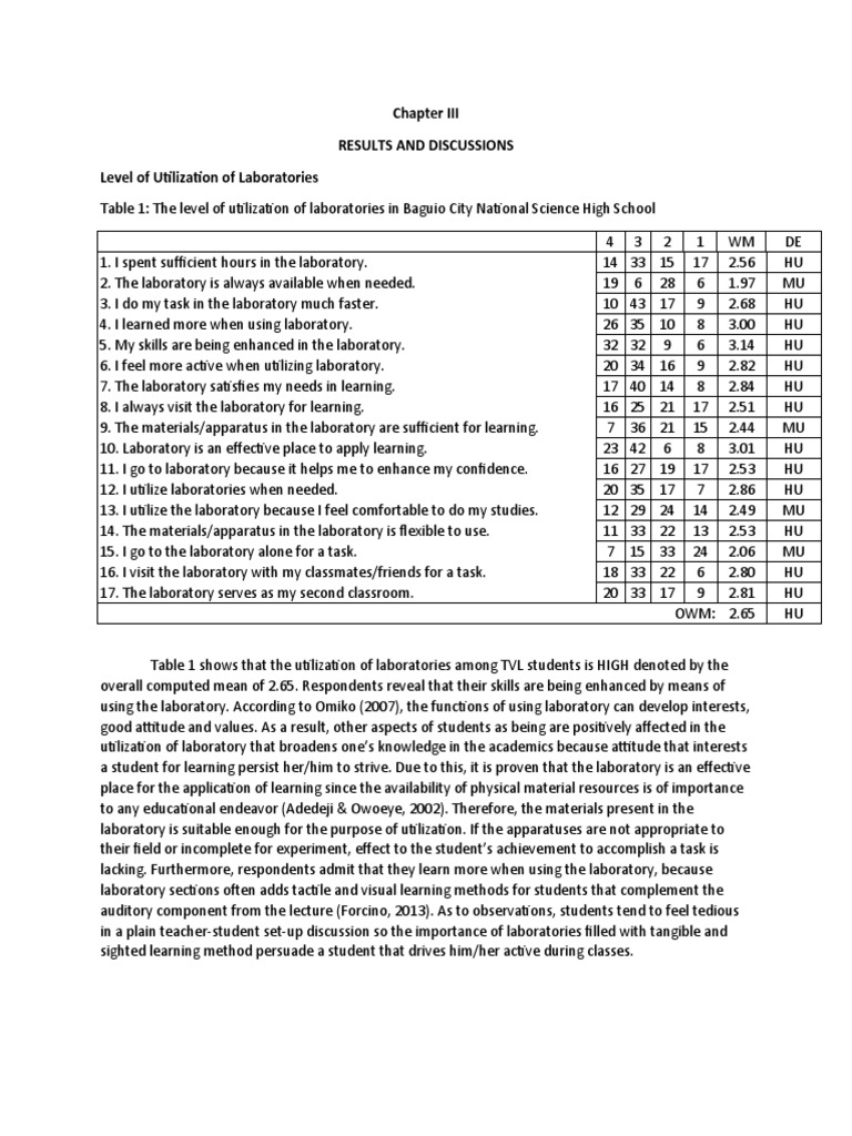 Chapter 3 & 4 | PDF | Laboratories | Science