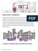 Architect Parents - 16personalities