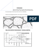 Porosidad y Gradiente Hidraulico y Acuiferos