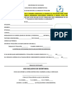 00 FORMATO FORMULARIO DE INSCRIPCIÓN TITULACION SECRETARÍA 2019