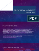 Broadway and West Musicals of Group Three