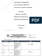 Evidence Tabla Identificacion de Herramientas Cristhian Cuellar.