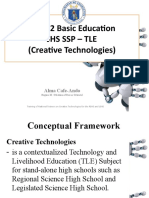 K To 12 Basic Education Jhs SSP - Tle (Creative Technologies)