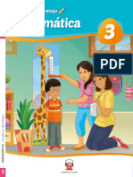 Matemática 3 Cuaderno de Trabajo para Tercer Grado de Educación Primaria 2020 PDF