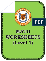 Level 1 - Mathematics - August 3 14 2020