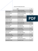 Jadwal Piket Ambil Makan Sahur