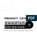 Product Catalog: Swedish Abrasives, Supplier of High Quality Abrasive Products