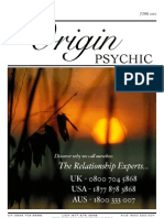 Origin Psychics - The Merging Magazine