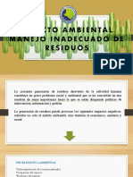 1.3 Impacto Ambiental. Uso Inadecuado de Residuos-1