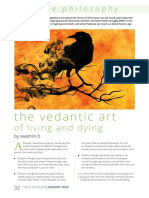 The Vedantic Art: of Living and Dying