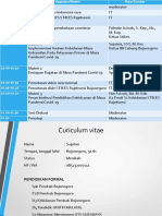 Contoh Kurikulum Vitae