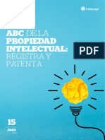 El Abc de La Propiedad Intelectual Registra y Patenta