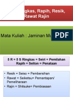 5 R (Ringkas, Rapih, Resik Kelompok