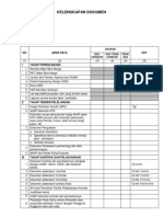 Check List Kelengkapan Dokumen