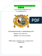 Informe Del Enfoque Clasico y Humanista de La Administracion Seccion 3