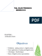 Digital Electronics Chapter 1 Introduction