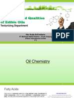 Chemistry and Qualities of Oil