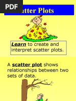 LECTURE 1 Scatter Plots