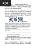 Historia de La Biodescodificación