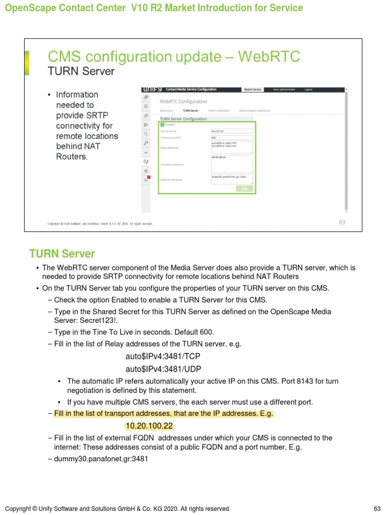 TURNServerCorrection PDF | PDF