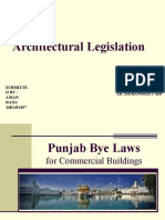 Architectural Legislation: Submitte Dby: Aman Rana 16BAR1057 Submitted To: Ar. Damanpreet Sir