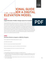 Operational Guide To Tender A Digital Elevation Model