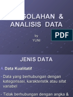 Pengolahan Analisis Data