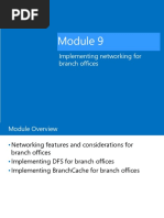 20741B - 09-Implementing Networking For Branch Offices