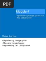 Implementing Storage Spaces and Data Deduplication