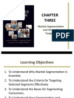 Three: Market Segmentation and Strategic Targeting