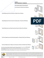 Pella Installation Instructions Block Frame and Renovation / Precision Fit Windows