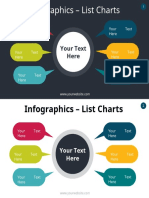 Infographics - List Charts: Your Text Here