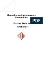 Operating and Maintenance Instructions Fischer Plate Heat Exchanger