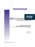 Training Manual - Master Data - Without Split Valuation - MDPL