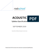RSL Acoustic Syllabus Guide 2019 05may2020 PDF