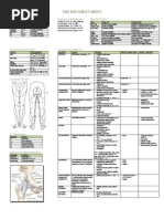 The Hip Cheat Sheet: ROM & Accessory Motions Positions & Patterns Special Tests