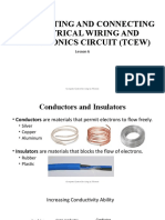 Terminating and Connecting Electrical Wiring and Electronics Circuit (Tcew)
