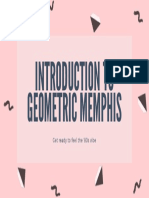 Introduction To Geometric Memphis: Get Ready To Feel The '80s Vibe