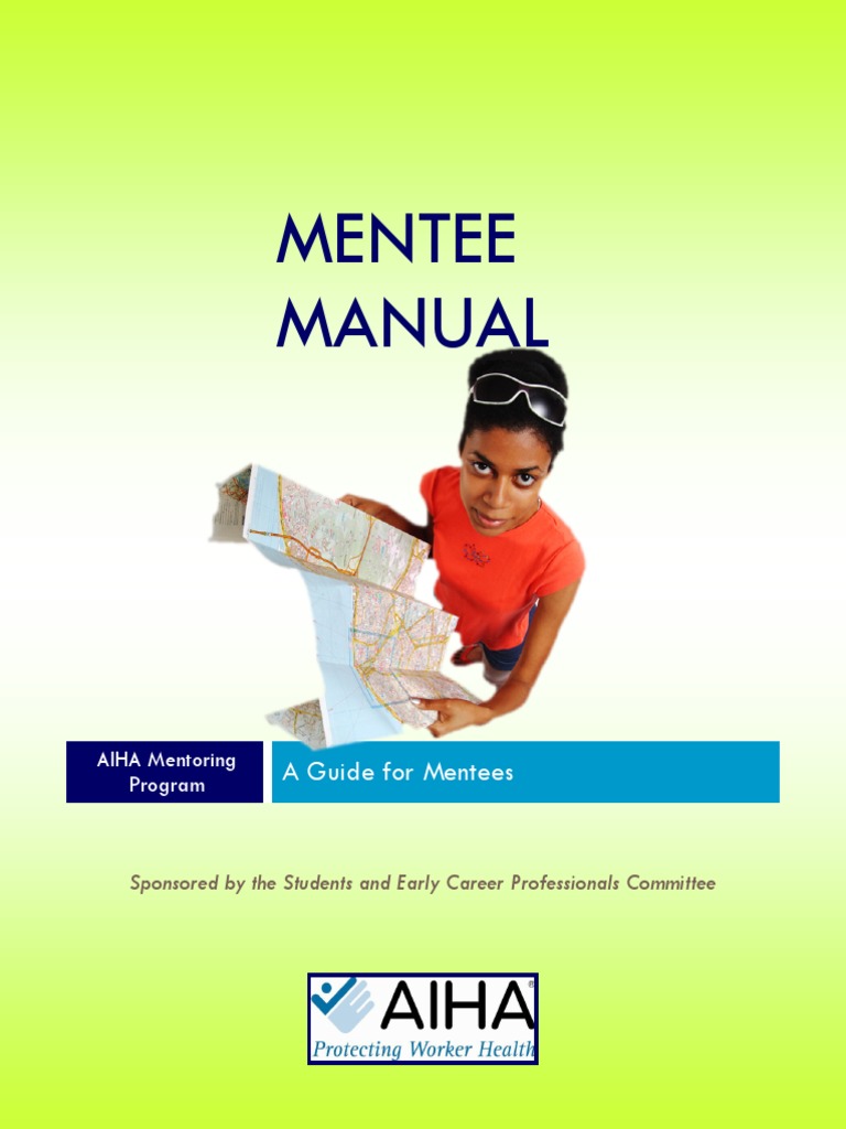 Mentee Manual v0812 AIHA | PDF | Mentorship | Behavior Modification
