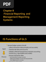 Chapter 8 - Financial & Management Reporting Systems