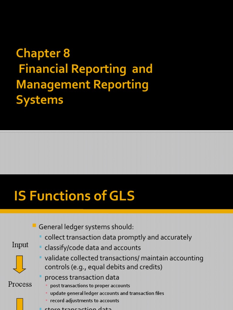 Chapter 8 - Financial & Management Reporting Systems | PDF | Markup ...
