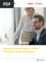 Mapping Cyberbit Range To MITRE ATT&CK For Enhanced Training